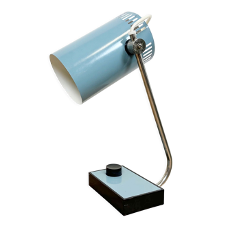 Vintage Blue Table Lamp, 1960s