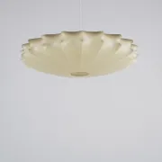 Rare vintage cocoon lamp by Friedel Wauer for Goldkant Leuchten, 1960s