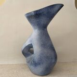 Vase design bleu