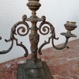 Napoleon III candlestick pair