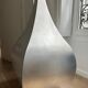 Monumental sculptural vase in aluminium – Italian design – De Castelli