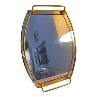 Art deco mirror tray