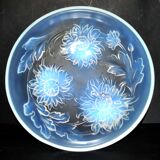 Art deco "dahlia" basin cup in opalescent glass sabino etling verlys? 1920