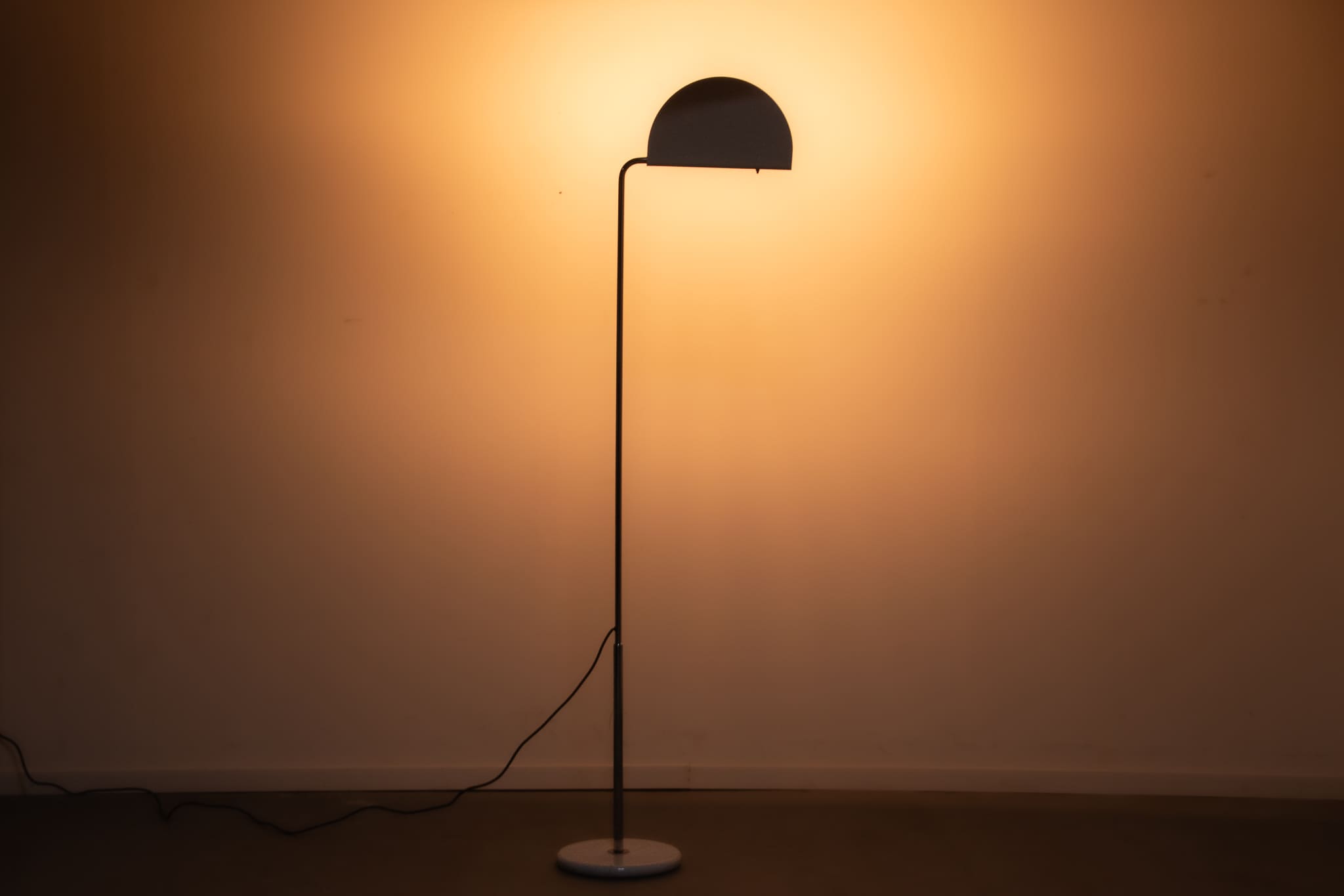 Mezzaluna floor lamp by Bruno Gecchelin for Skipper