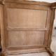 Grande table basse Opium en teck massif cérusé 155 x 155 cm