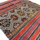 Neutral Orange Turkish Wool Kilim