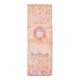 Pink & Orange Oriental Vintage Runner Rug, 101x301Cm