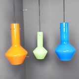 Vintage italian murano glass chandelier, 1960s