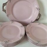 pink porcelain service Hass & Czjzek