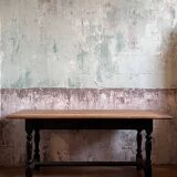 Table de ferme ancienne en chêne