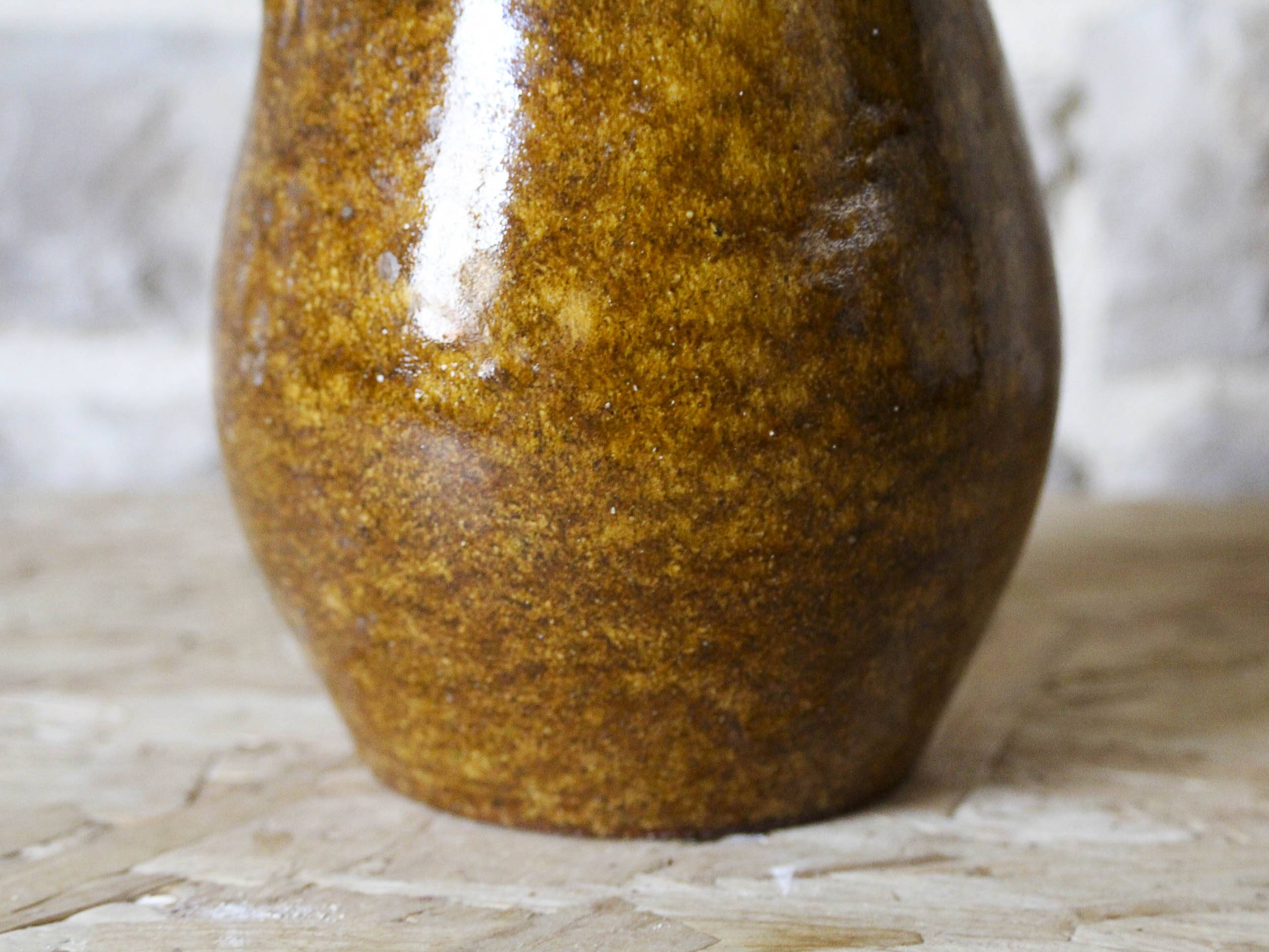 Accolay glazed ceramic pitcher