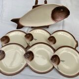 Longwy Fish Set - Copenhagen Model