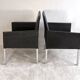 Superb pair of KFF "Texas" armchairs by Karl Friedrich Förster.