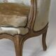 Fauteuil bergère de style Louis XV