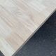 Table de ferme extensible à volets rénovée en bois massif 140-200cm