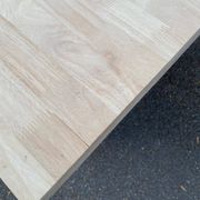 Extendable farmhouse table with renovated solid wood flaps 140-200cm