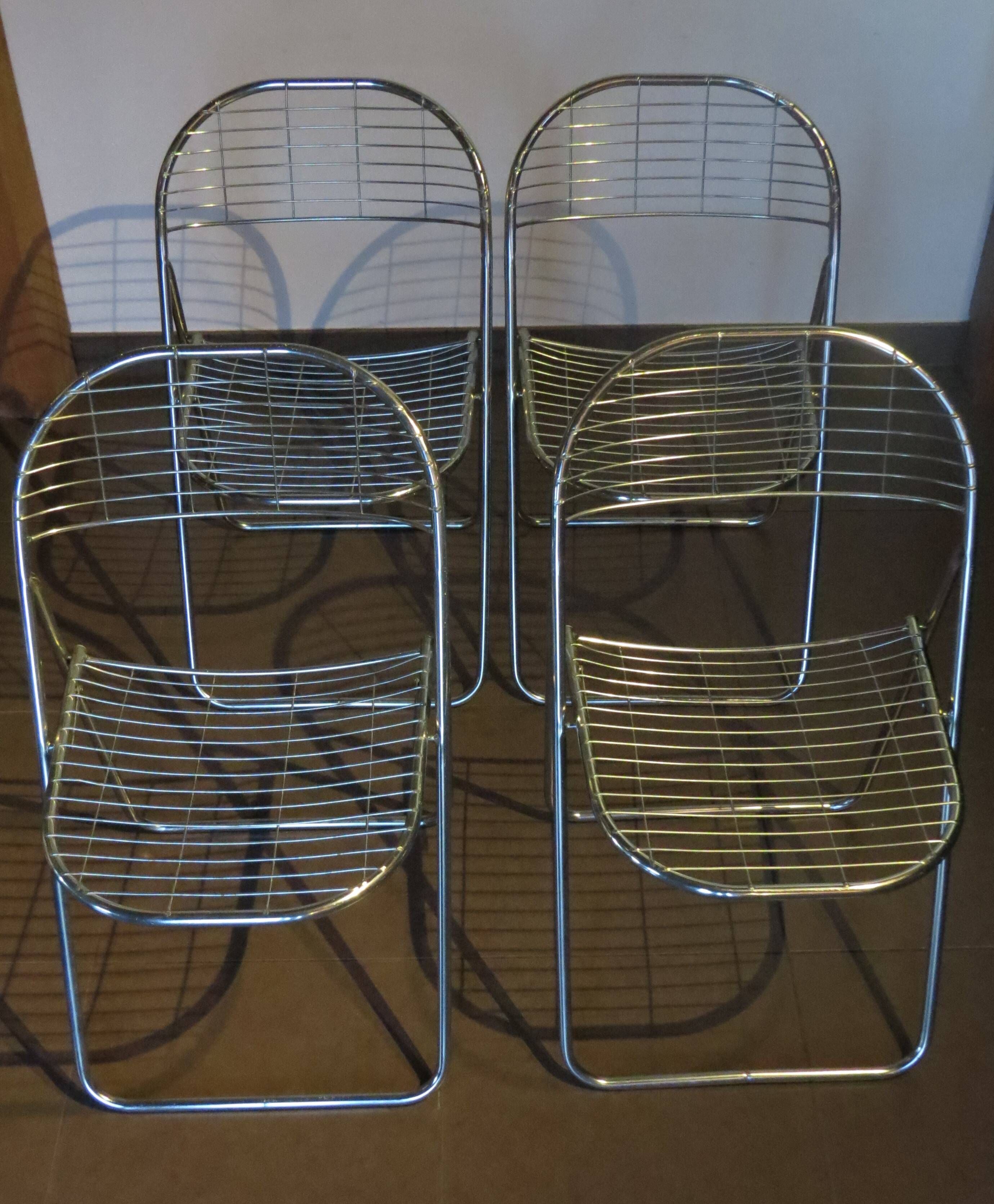Niels GAMELLGAARD folding chairs 80s
