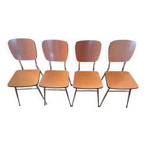 4 chaises en formica