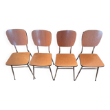 4 Formica chairs from the 1960s