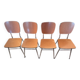 4 Formica chairs from the 1960s