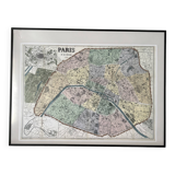 Map of Paris and its surroundings