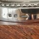Pair of Christofle silver metal candle holders.
