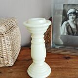 Alabaster candlestick
