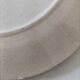 Two flat plates in earthenware with blue floral decoration.