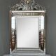 Important Venetian Pedimented Mirror, Italy – Early 20th Century