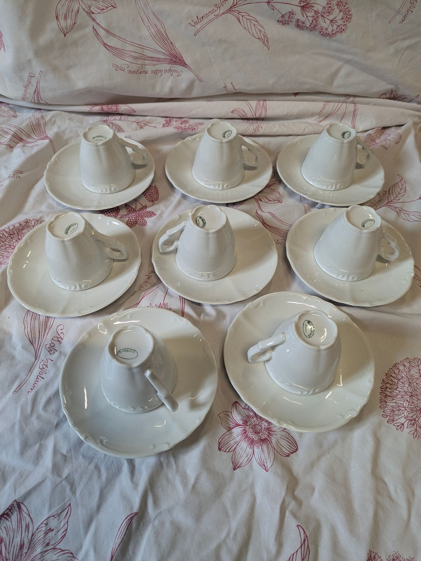 Service à café porcelaine Deshoulieres