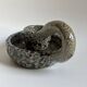 Cellar rat ceramic candlestick