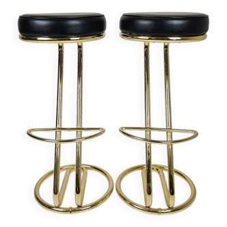 Pair of Bar Stools (2 pcs.) — Clean, Versatile Design — H 82 cm