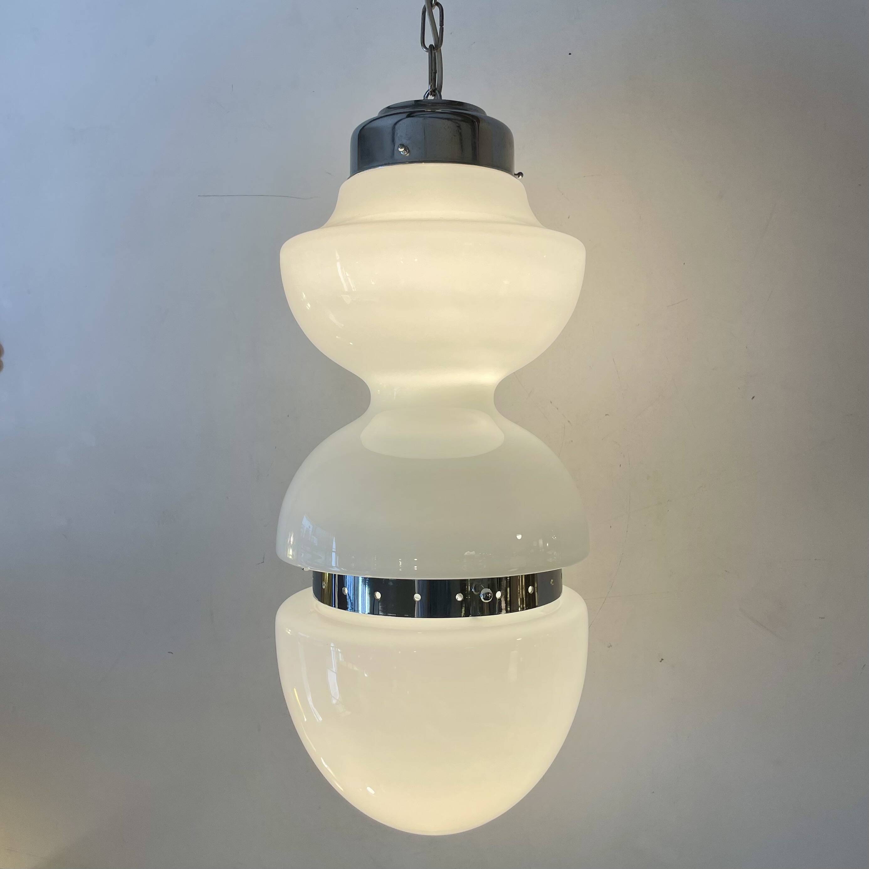 Space-Age Murano Pendant Light, Italy, 1970s