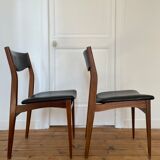 Pair of vintage Scandinavian chairs 1960