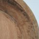 Large flat solid wood patinated vintage popular art