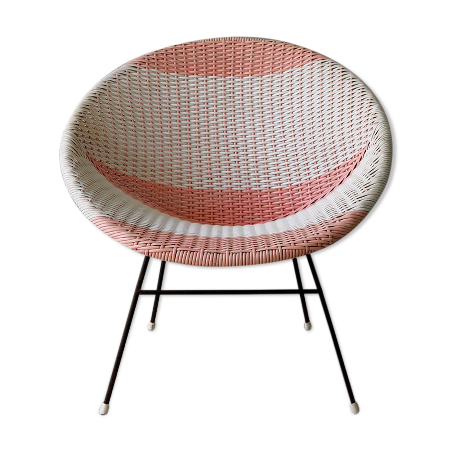 1960’s mid century pod shell lounge chair