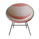 1960’s mid century pod shell lounge chair