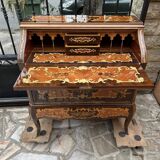 Marquetry desk from the 90s