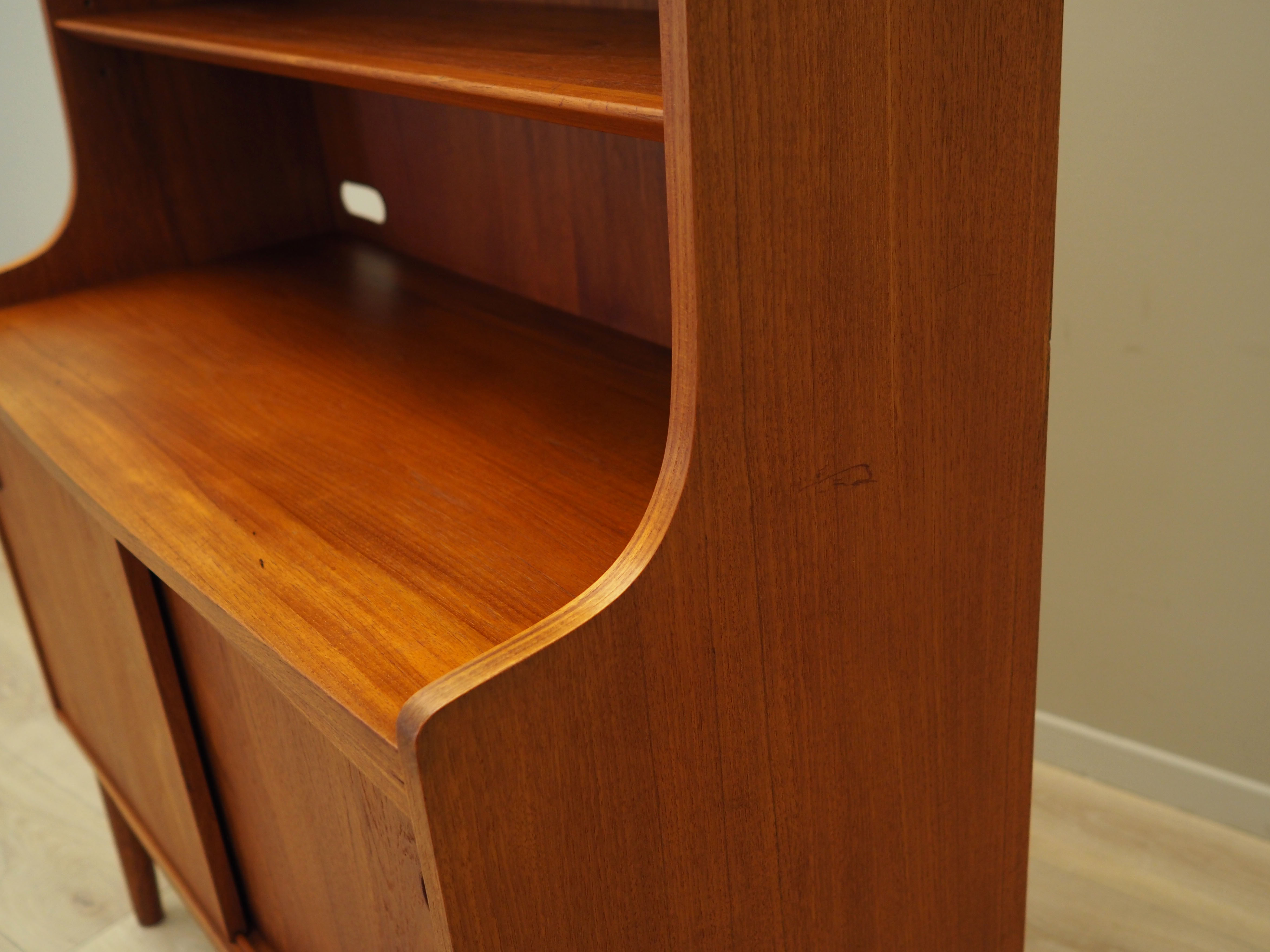 Teak bookcase, Danish design, 1970s, designer: Johannes Sorth