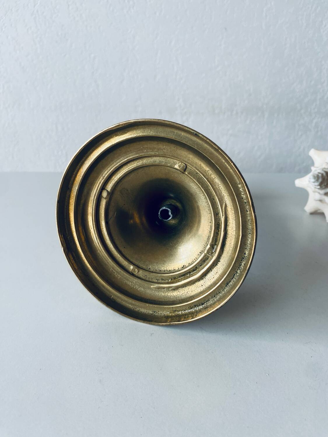 Bronze candle holder