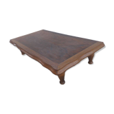 Solid wood coffee table with 4 legs