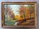 Animated landscape of undergrowth 20th century signed