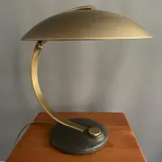 Brass table lamp, model Hillebrand 7613, 1960s