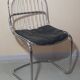 Chaise métal chromé