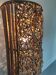 Lampadaire en osier et bambou vintage