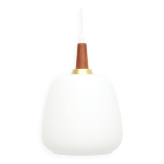 White Japandi lamp, Denmark 60's