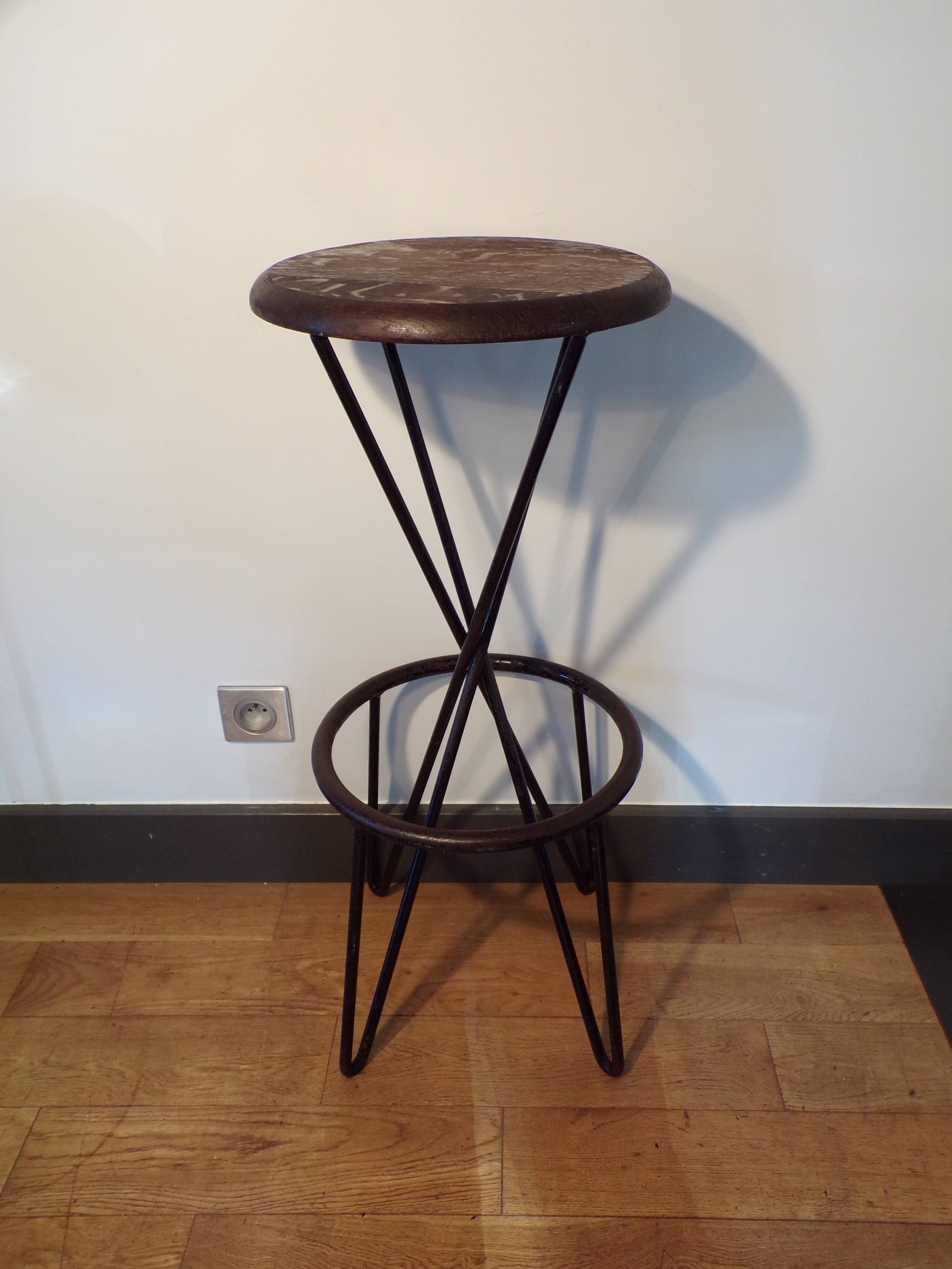 CM127 high stool  Thonet