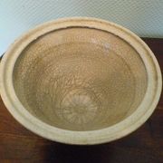Poterie artisanale, porte-plantes, Raku