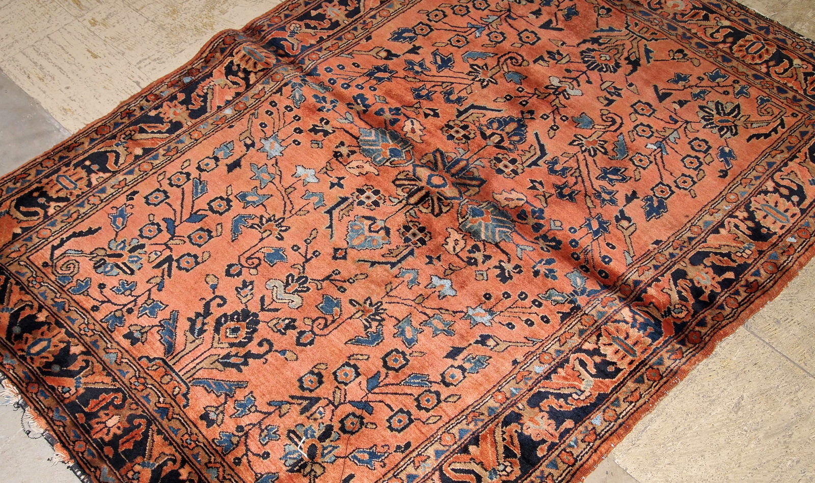 Former carpet Persian Sarouk done hand 97x155cm, 1920