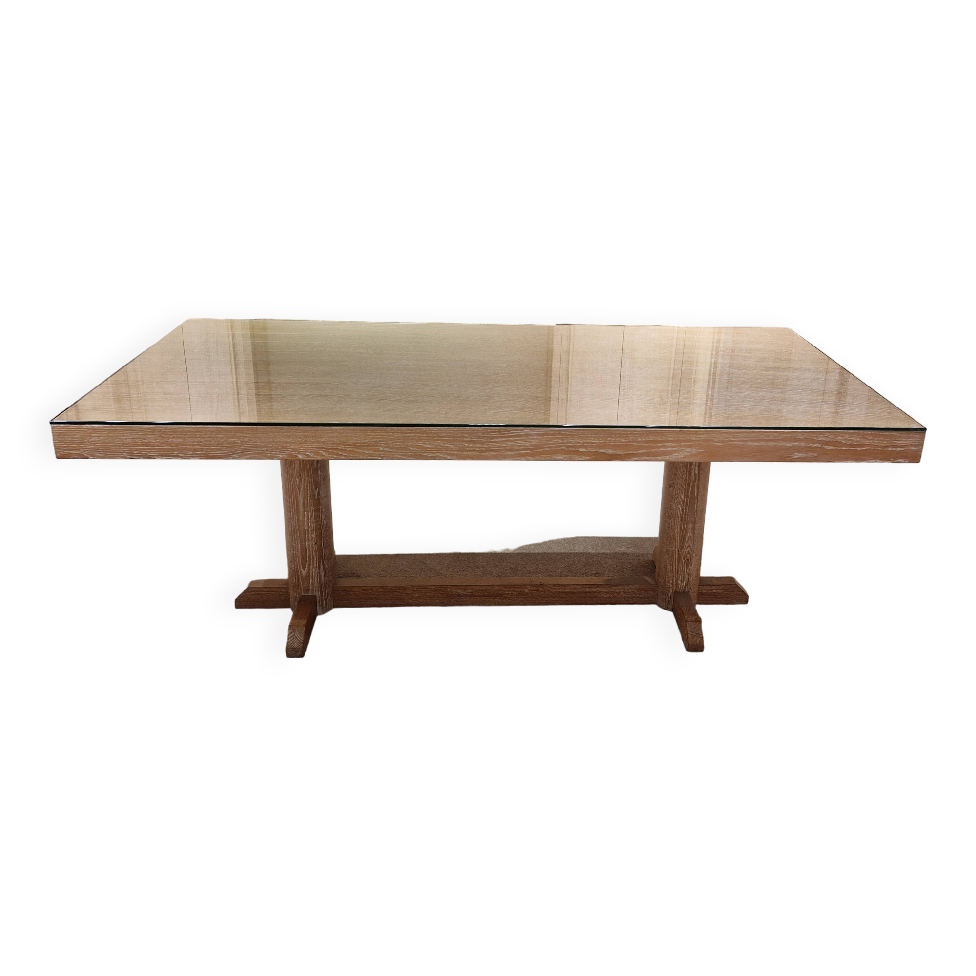 Bleached oak table